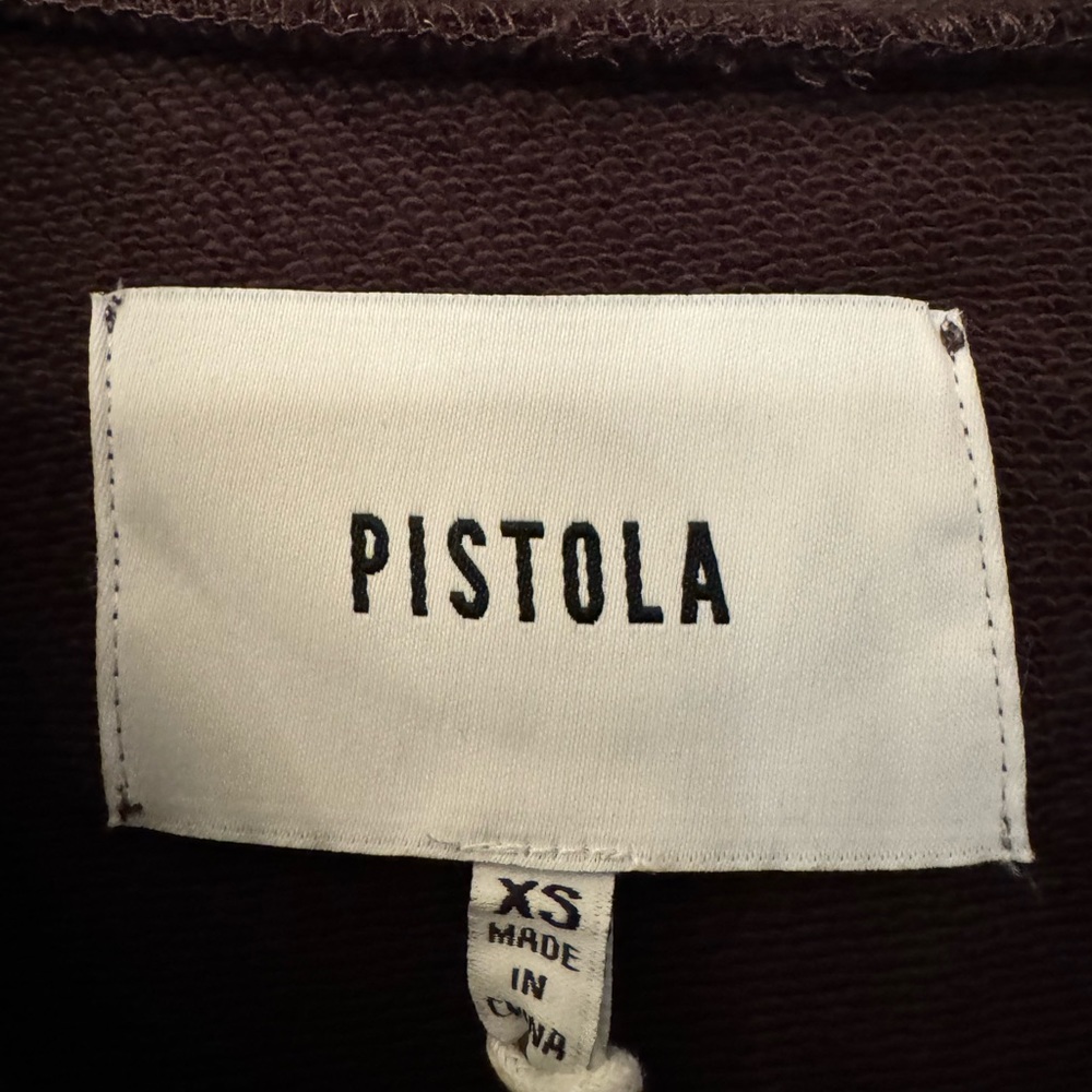 Pistola Bleached Tie Dye Sweatshirt Women’s Brown & Light Brown Size XS - Picture 7 of 10